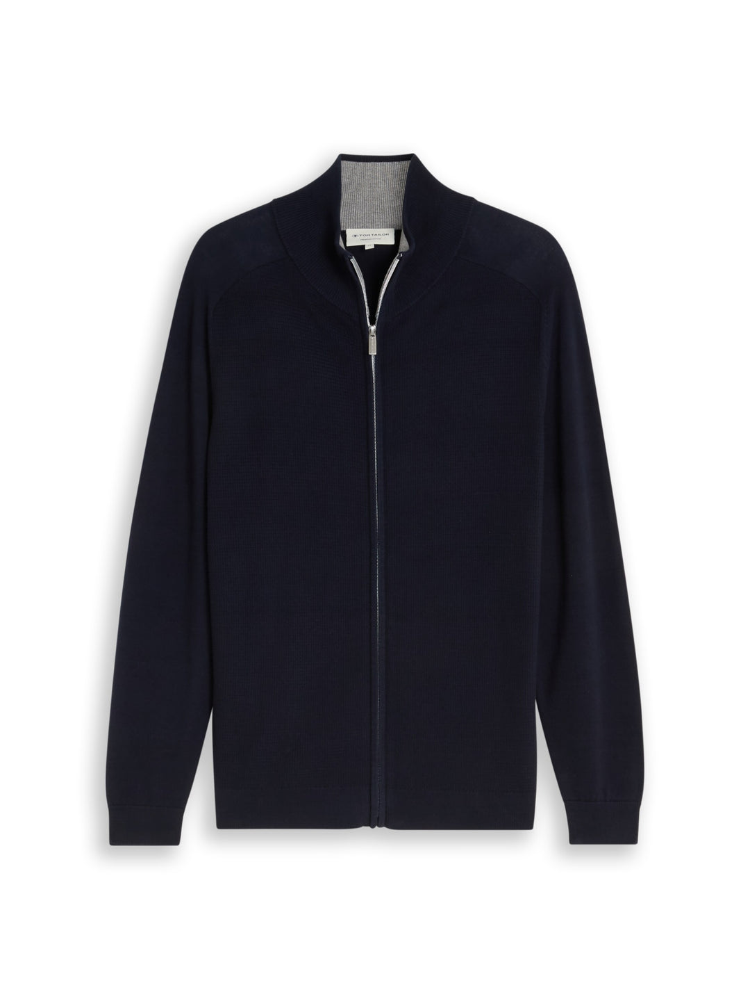basic zip jacket knit, sky captain blue 10668 Bild 1