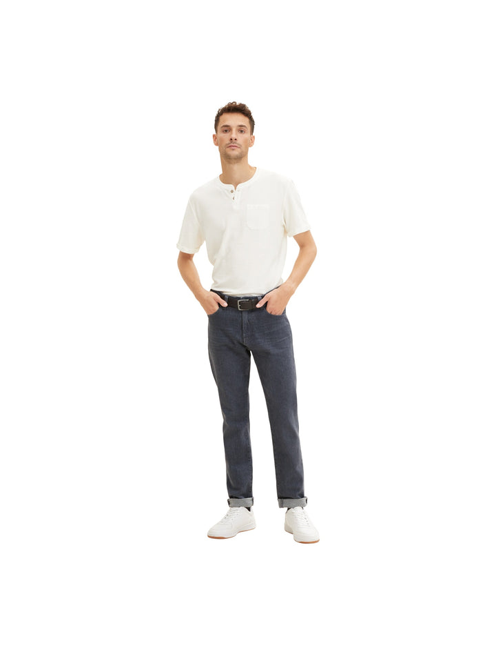 Herren Ledergürtel mit rechteckige, brown uni 6000 Bild 5