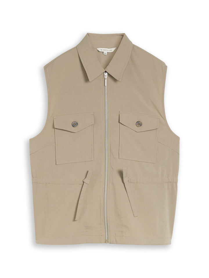 blazer fluent vest, Silver Olive 11863 Bild 1