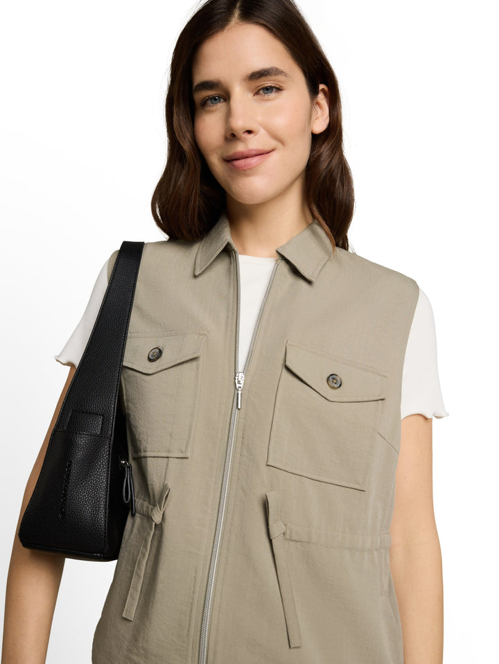 blazer fluent vest, Silver Olive 11863 Bild 6
