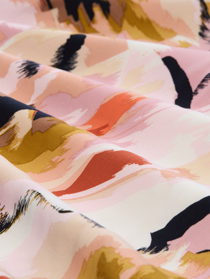 blouse printed shortsleeves, big abstract flower print 39736 Bild 8