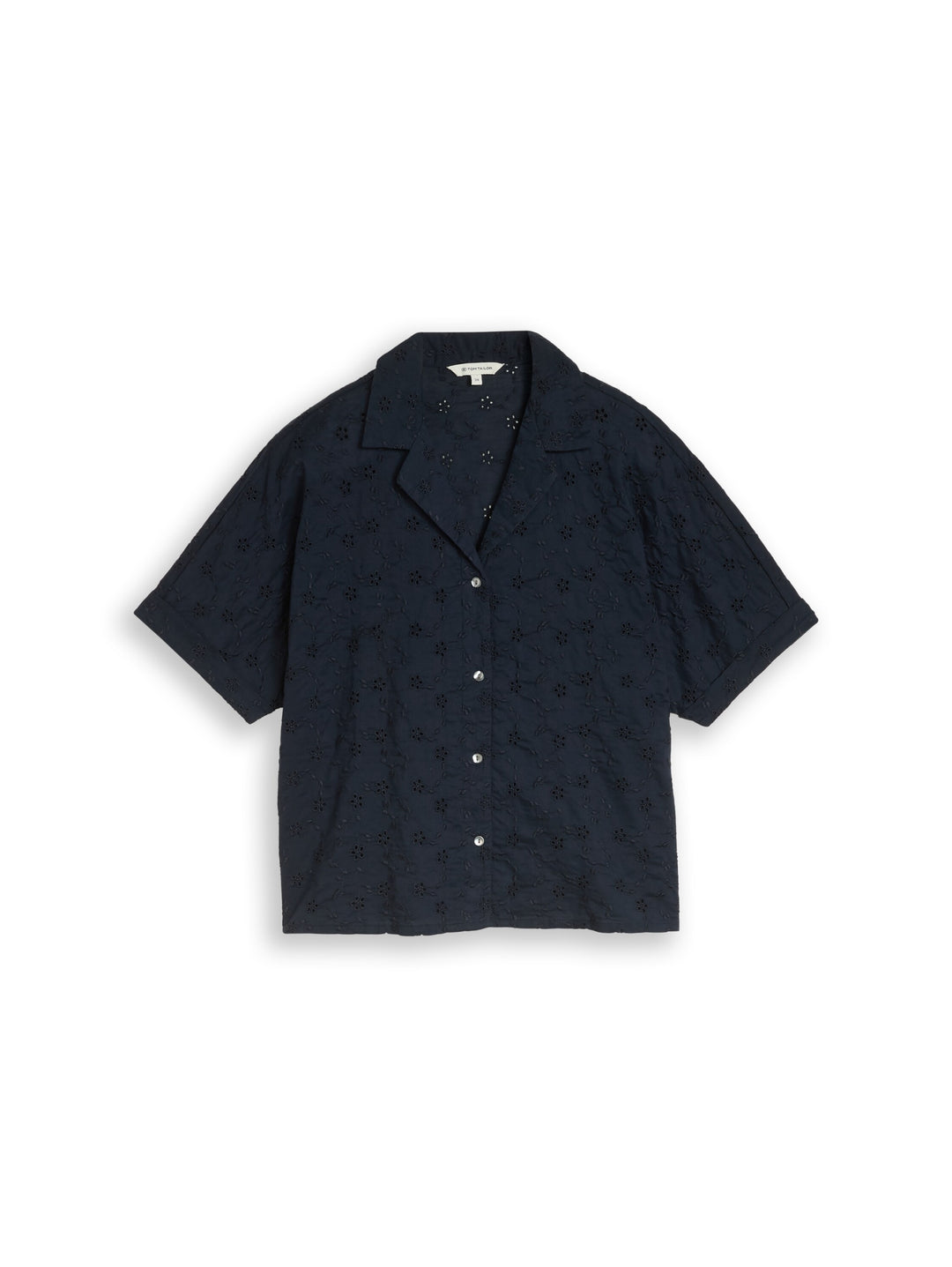 blouse schiffli resort shirt, sky captain blue 10668 Bild 1