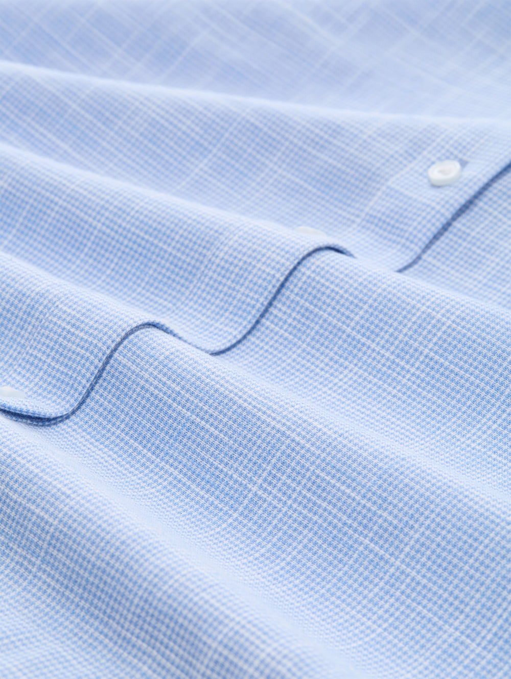 blouse shortsleeves slub struc, dreamy blue 22758 Bild 2