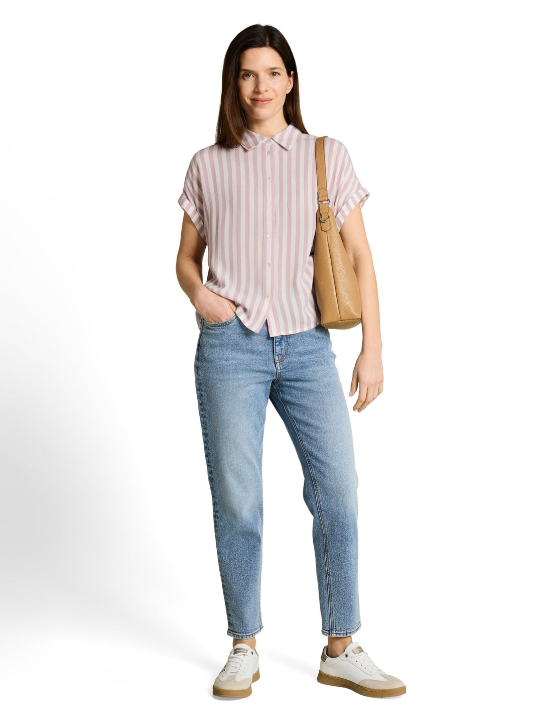 blouse striped, light elderberry stripe 39655 Bild 3