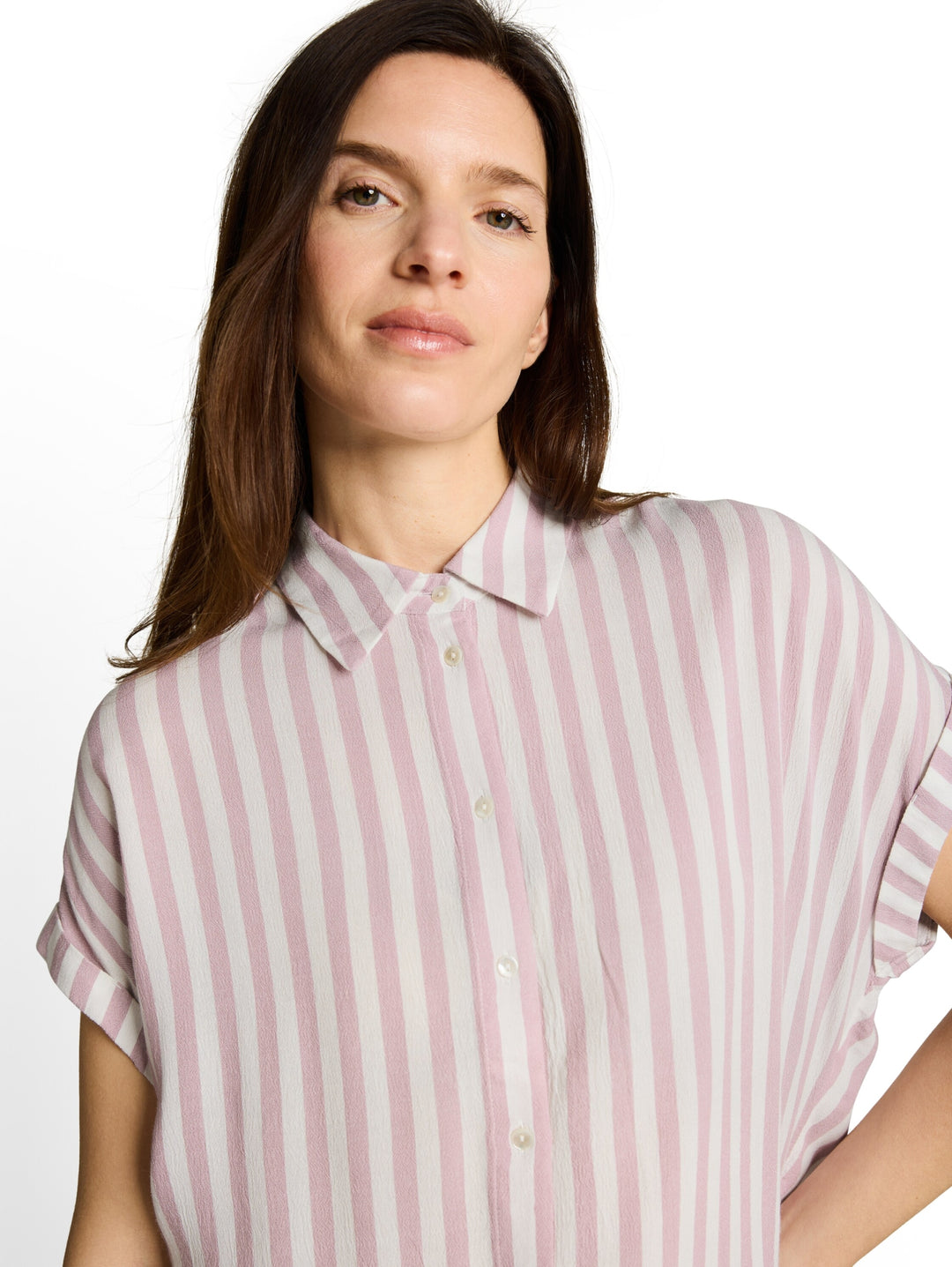 blouse striped, light elderberry stripe 39655 Bild 5