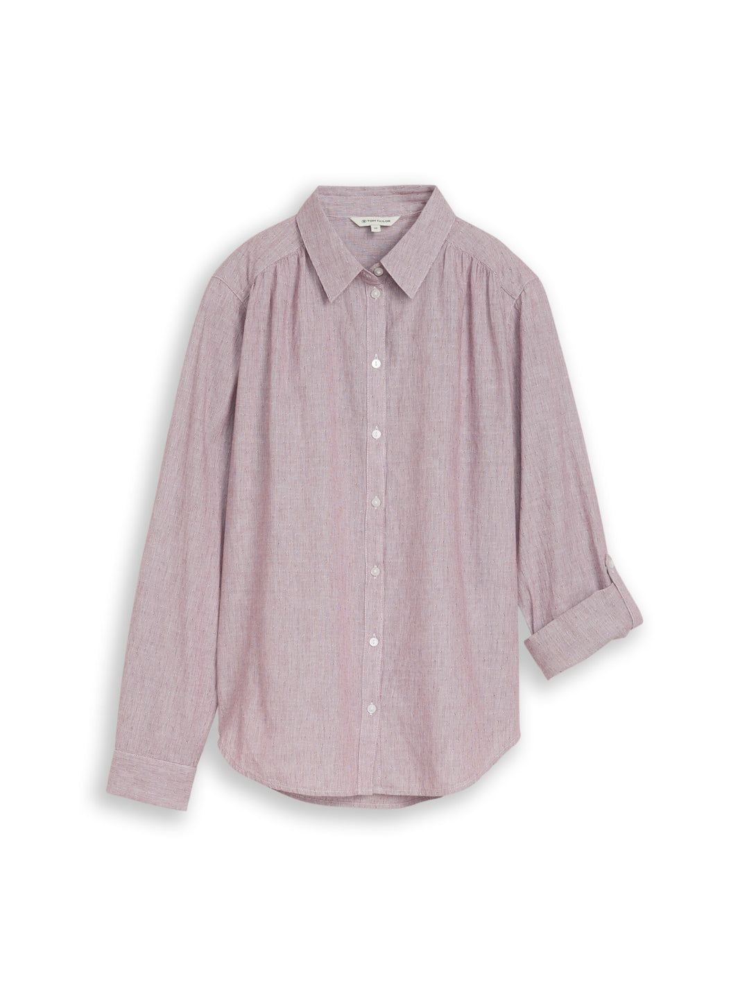 blouse with dobby fabric, preppy plum dobby 41149 Bild 7
