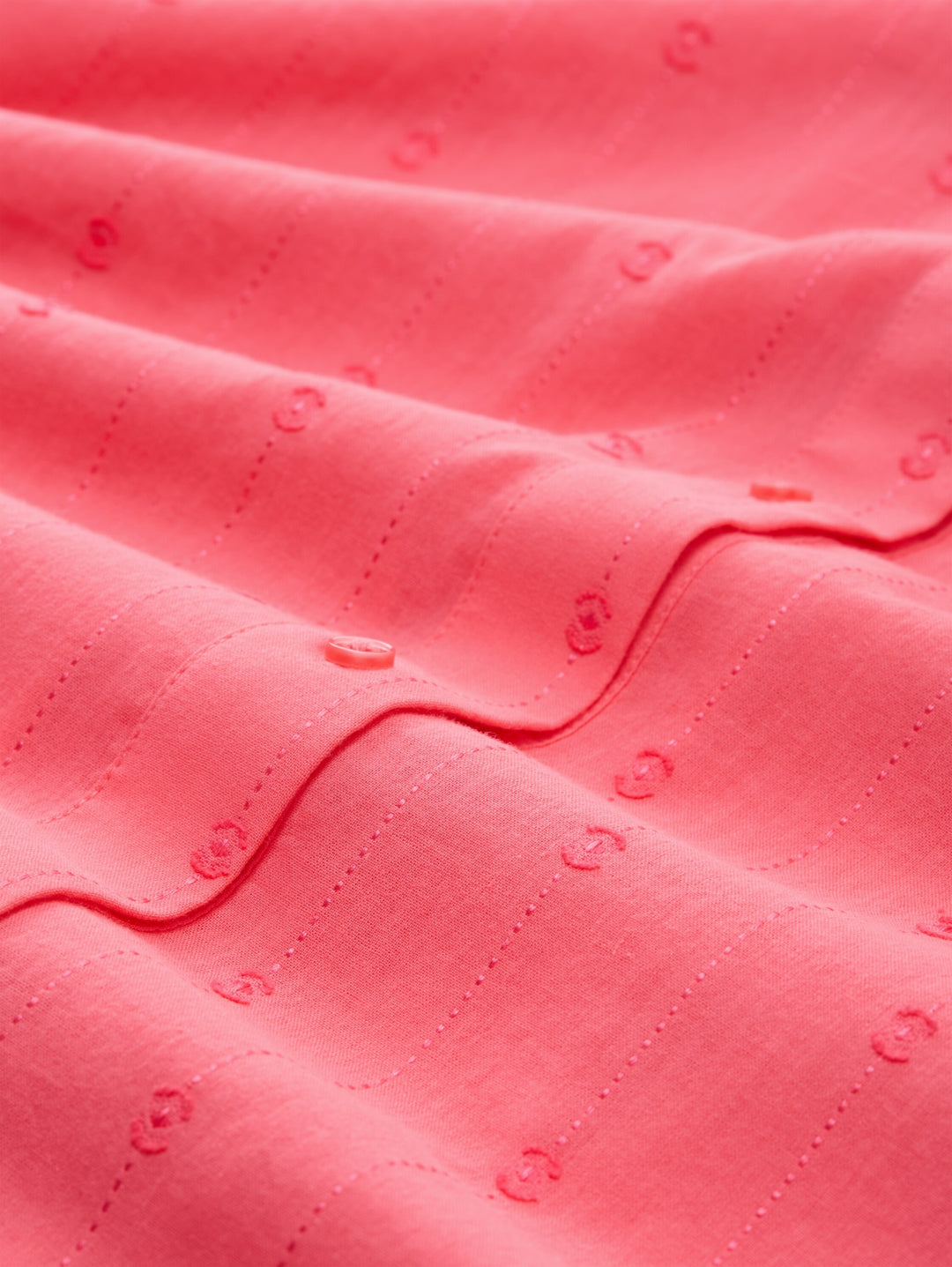 blouse with dobby fabric, soft coral pink 40029 Bild 2