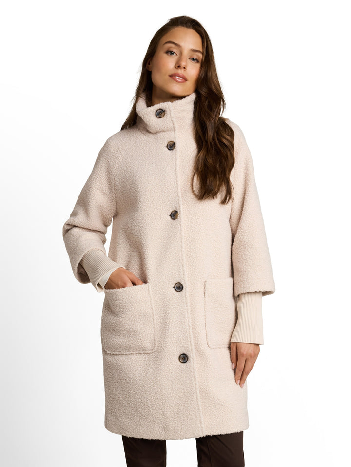 boucle coat, cold beige 27609 Bild 5