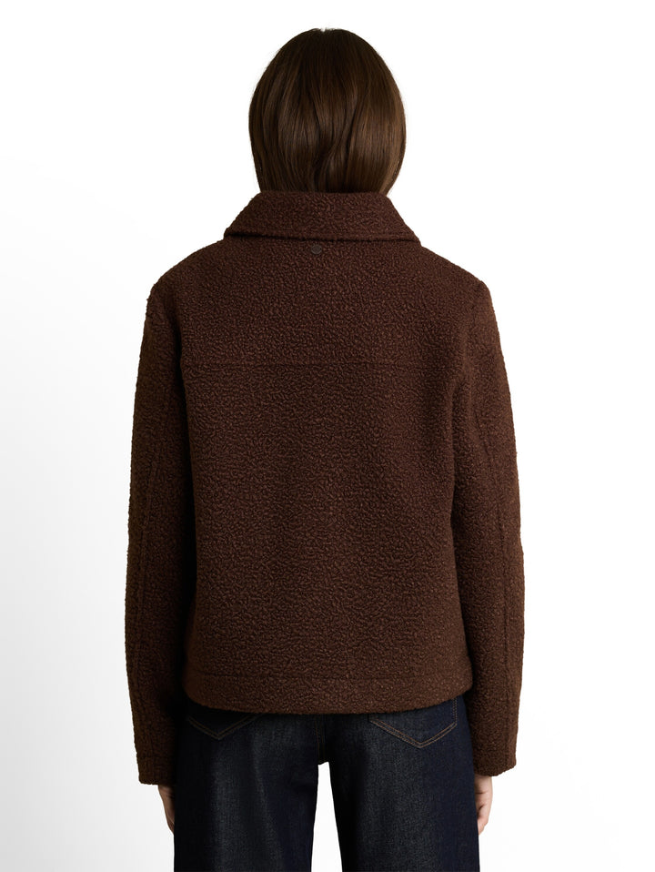boucle jacket, java dark brown 13234 Bild 10