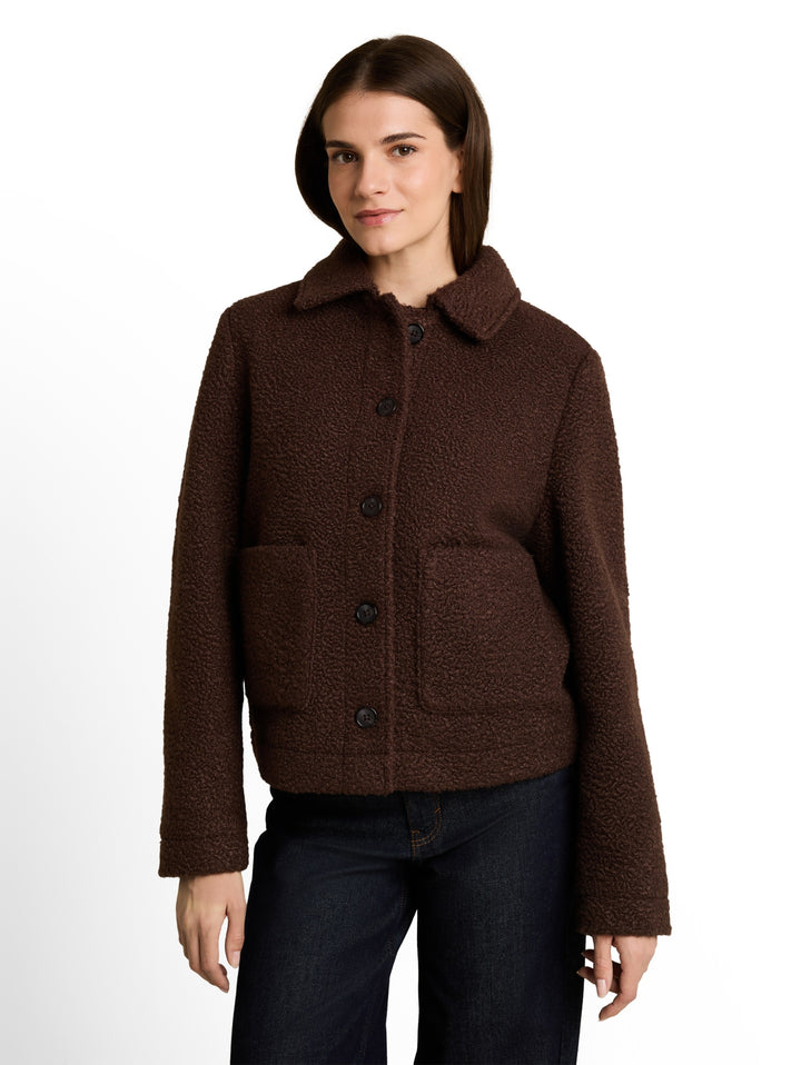 boucle jacket, java dark brown 13234 Bild 11