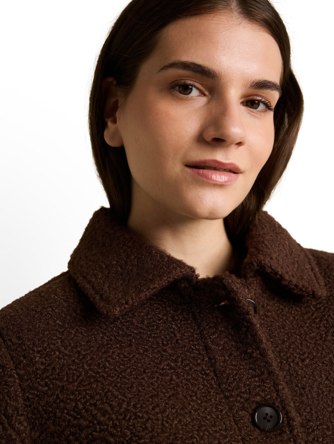 boucle jacket, java dark brown 13234 Bild 12