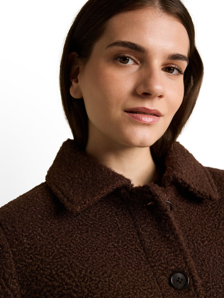 boucle jacket, java dark brown 13234 Bild 12