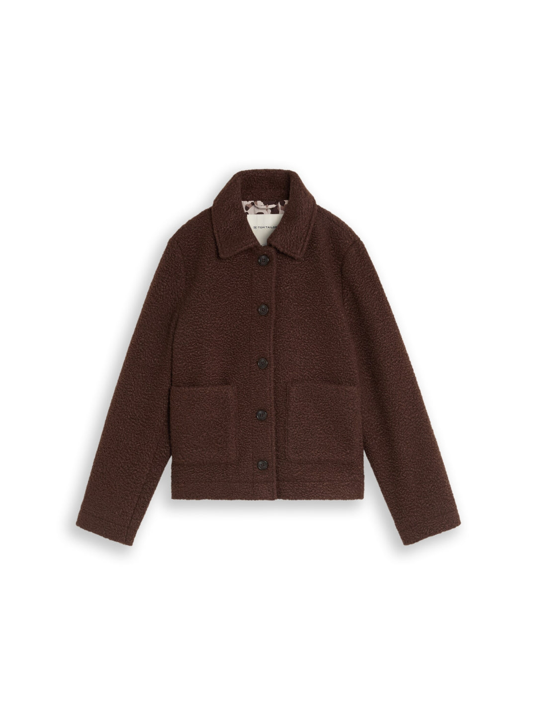 boucle jacket, java dark brown 13234 Bild 7