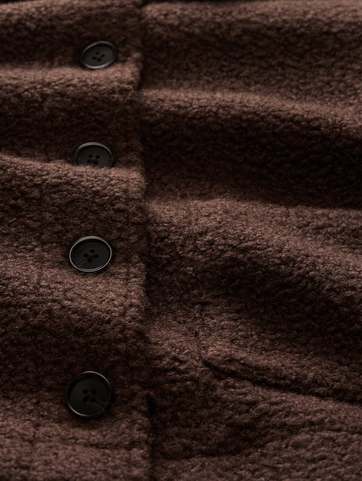 boucle jacket, java dark brown 13234 Bild 8