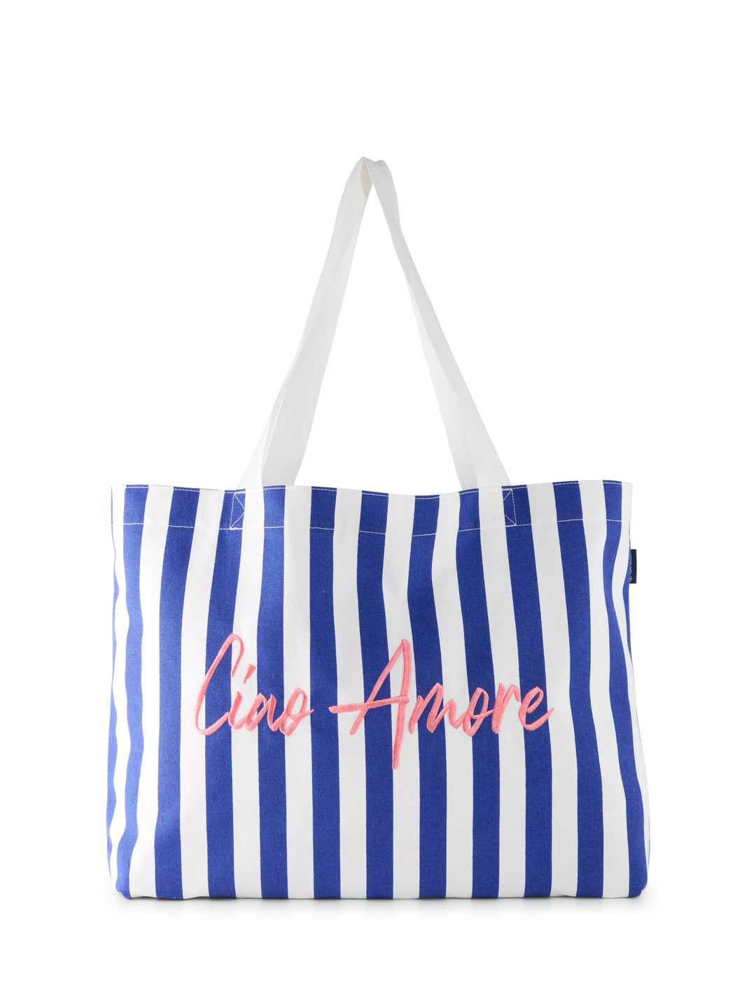 canvas bag, blue offwhite stripe 40464 Bild 1