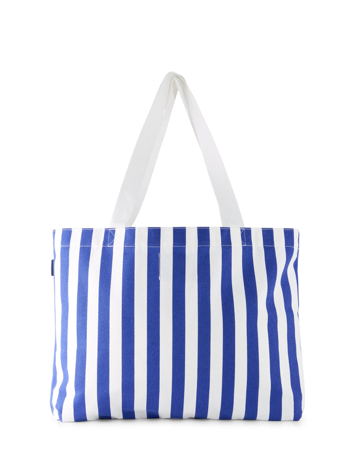 canvas bag, blue offwhite stripe 40464 Bild 2