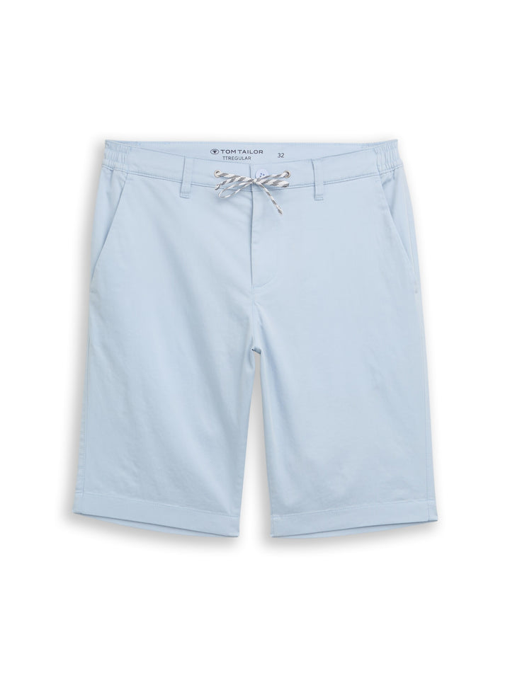 casual regular chino shorts, light blue grey 35249 Bild 1