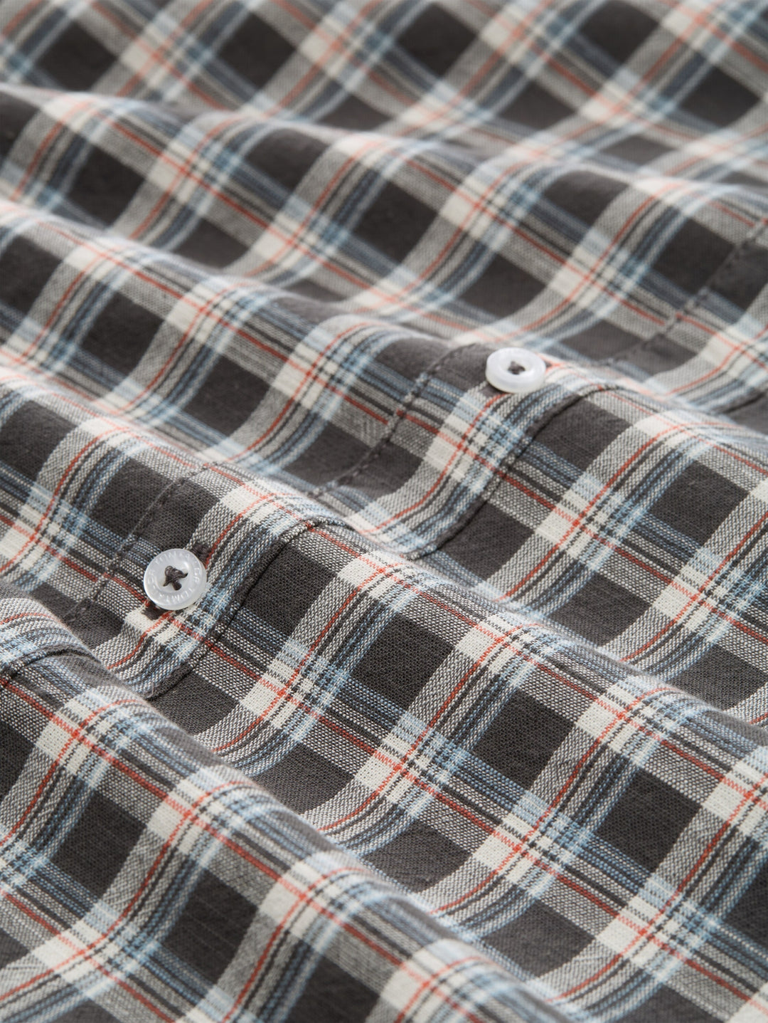checked shirt, grey white check 39689 Bild 2