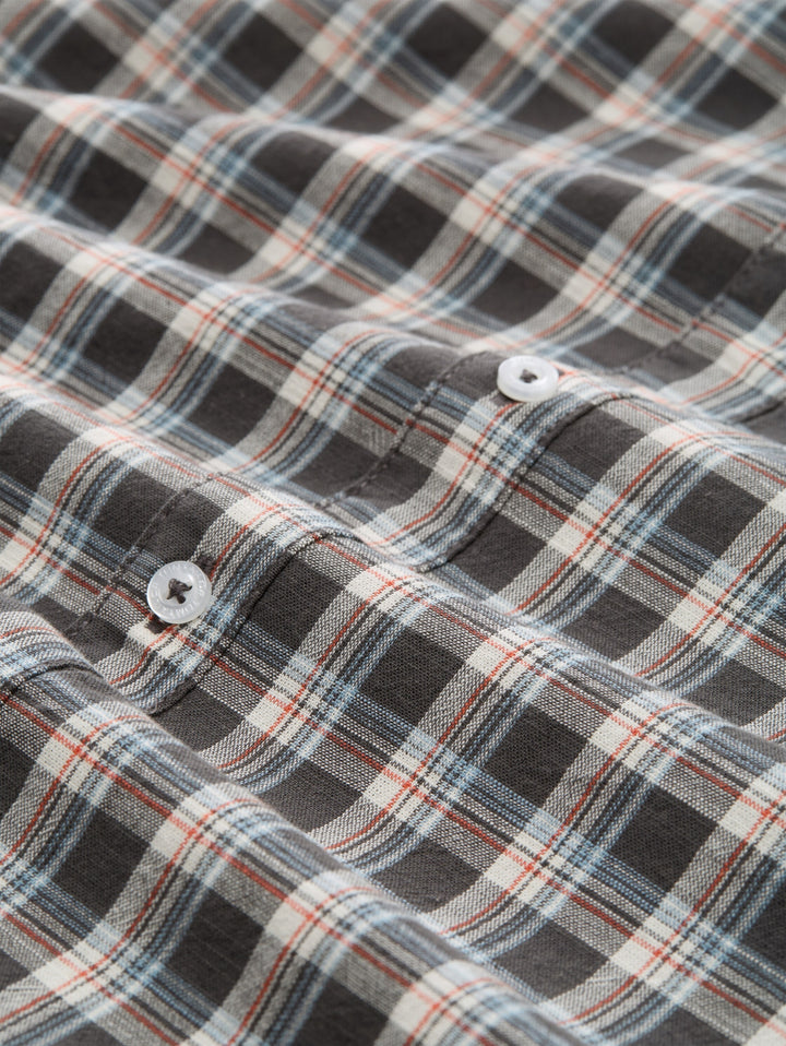 checked shirt, grey white check 39689 Bild 2