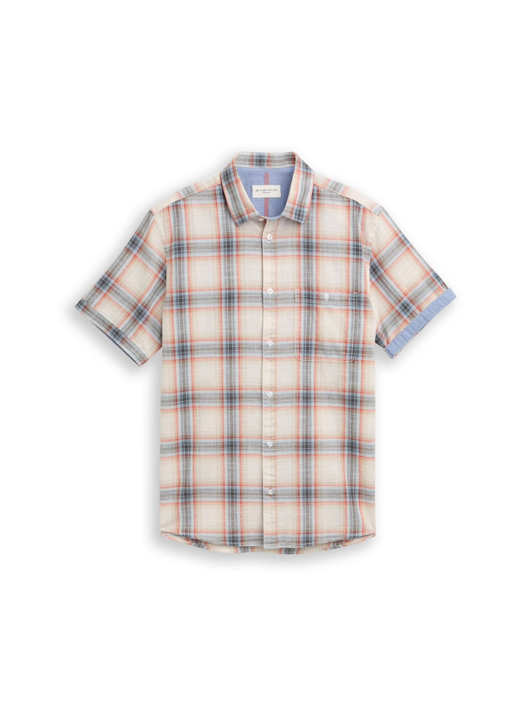 checked shirt, white multicolor check 39682 Bild 1