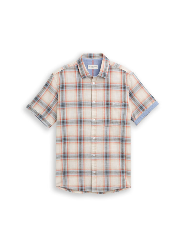 checked shirt, white multicolor check 39682 Bild 1