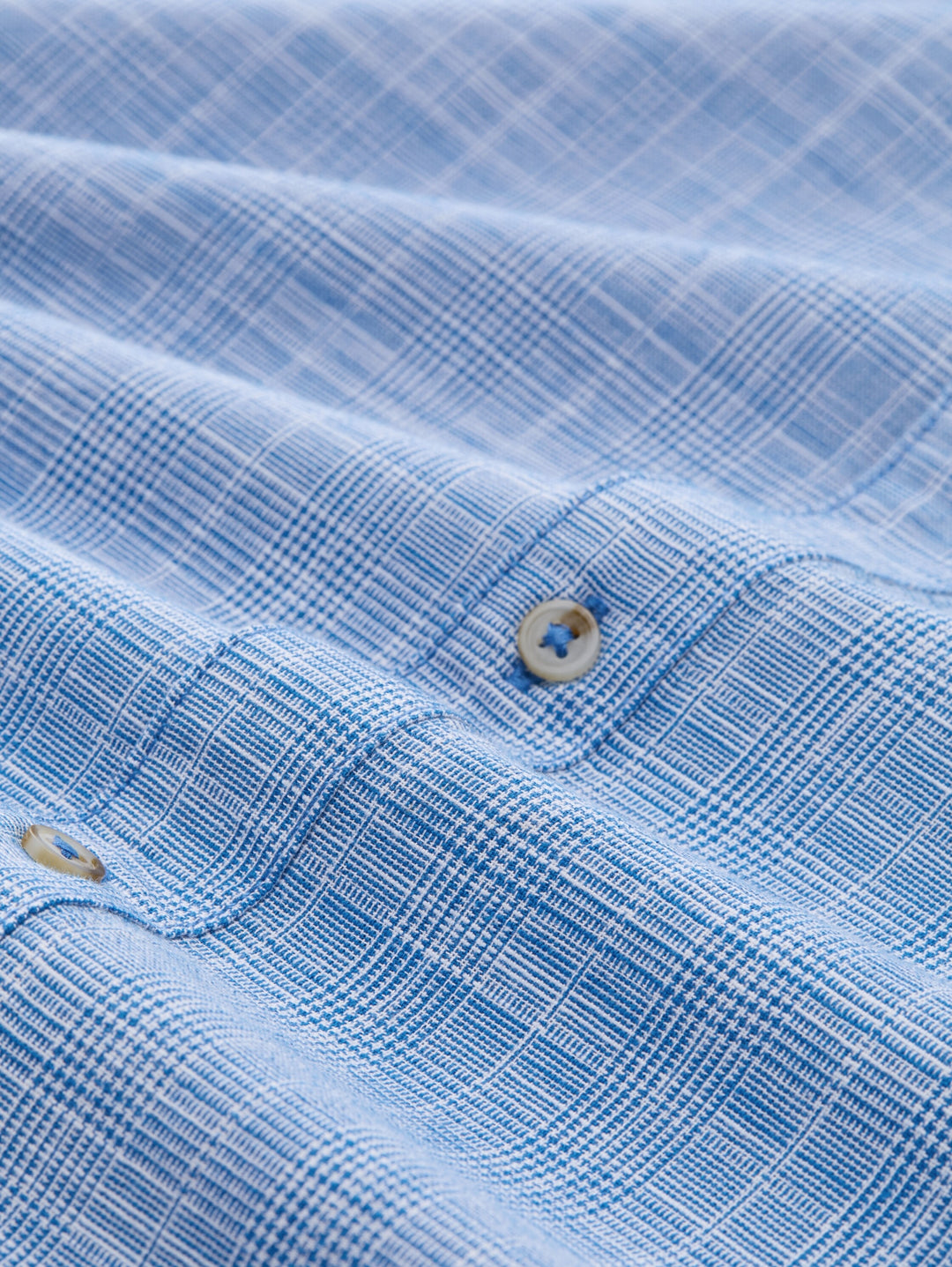 checked slubyarn shirt, surf blue check 40510 Bild 8