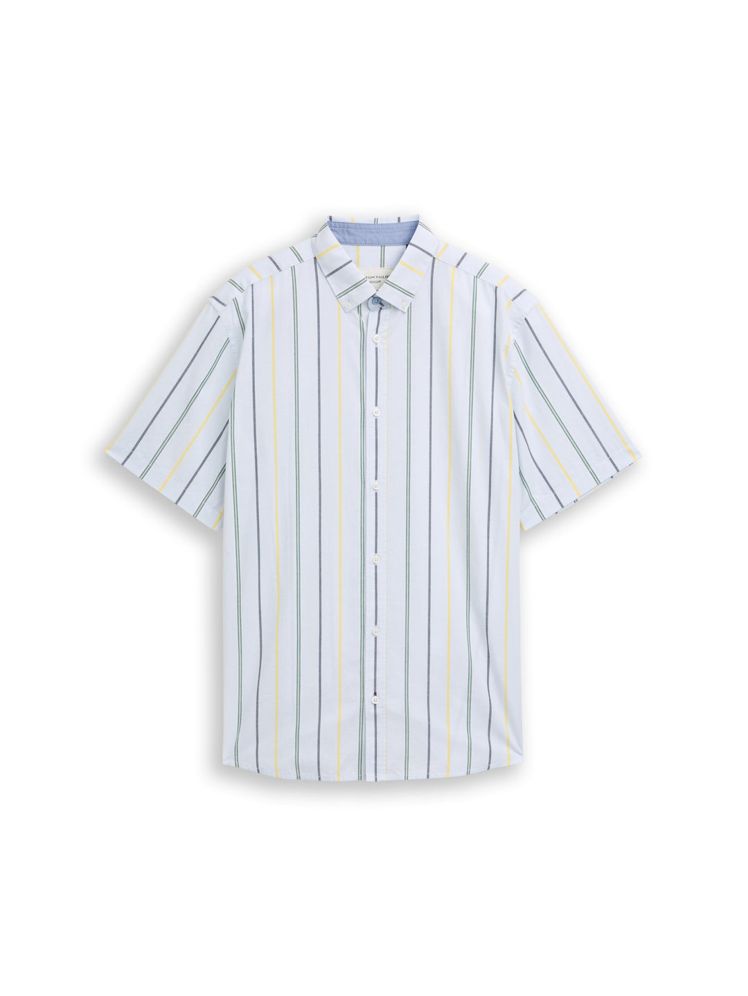 colorful striped oxford shirt, light blue irregular stripe 40212 Bild 1