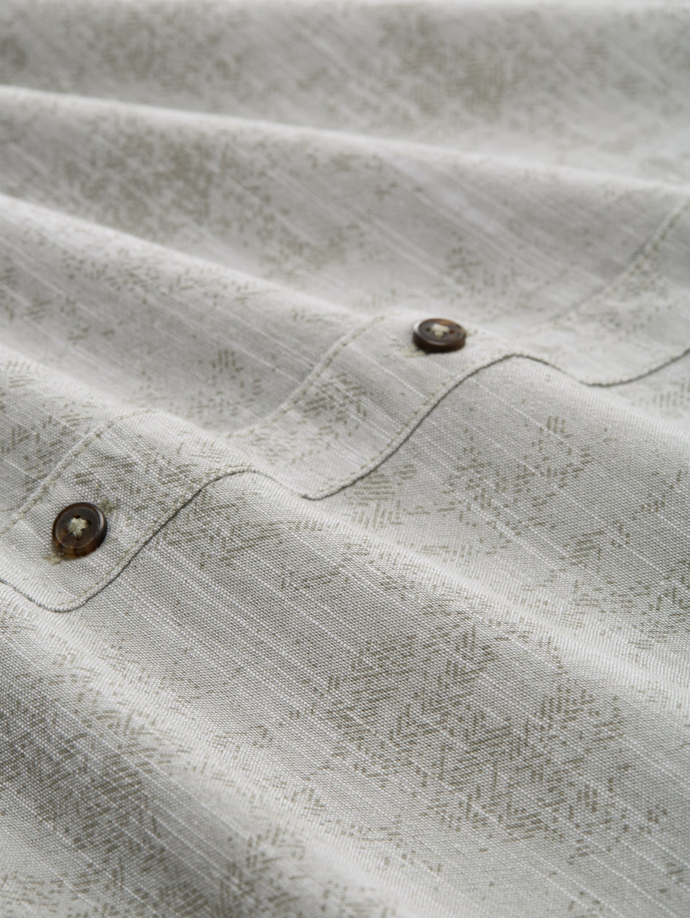 comfort printed shirt, greyish olive tonal design 39660 Bild 2