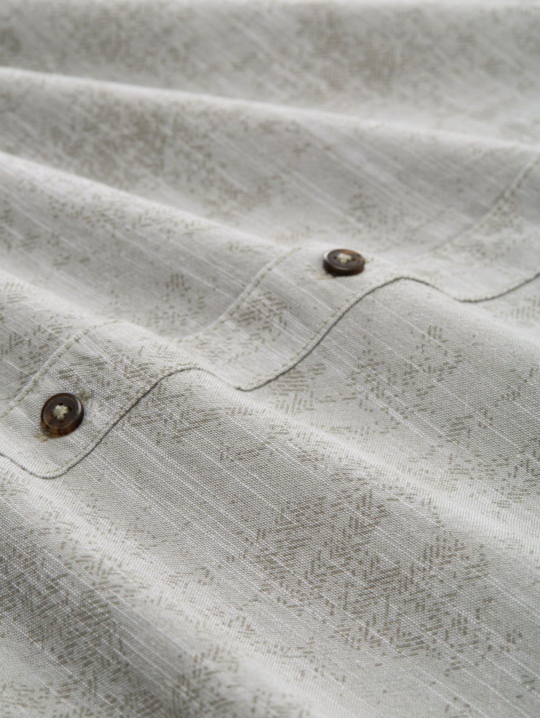 comfort printed shirt, greyish olive tonal design 39660 Bild 2