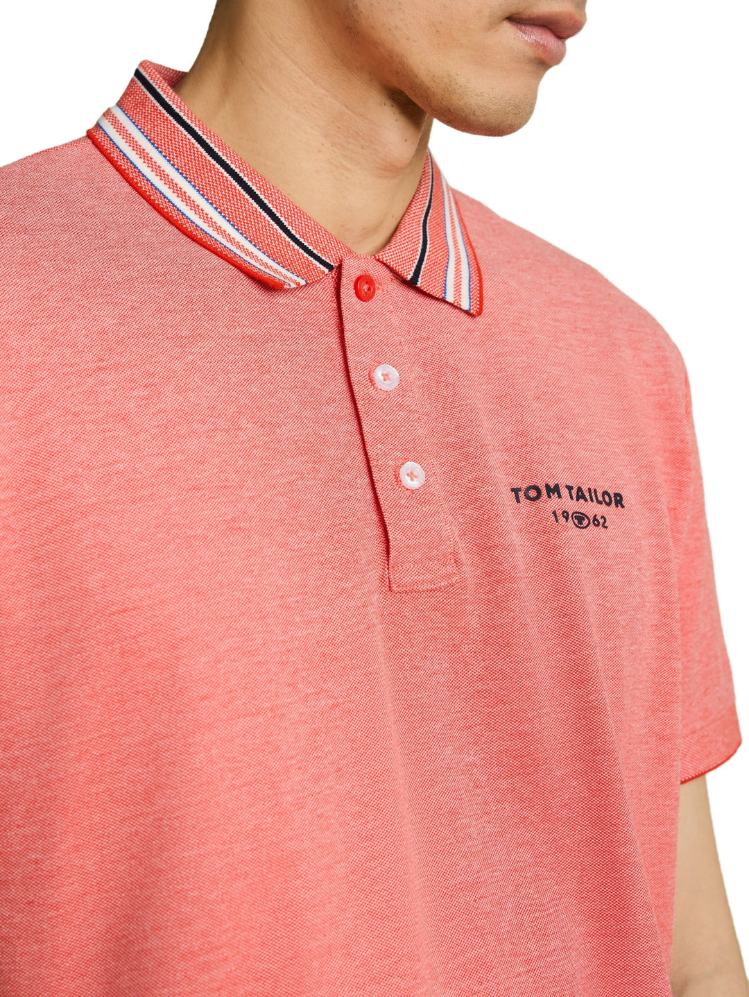contrast polo, orange red 18787 Bild 5