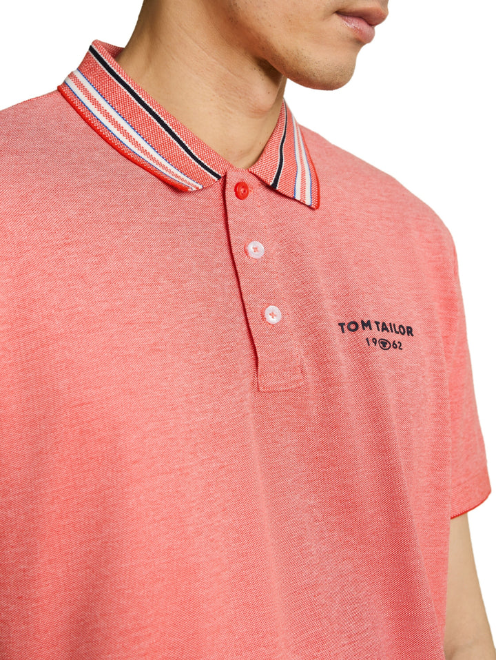 contrast polo, orange red 18787 Bild 5