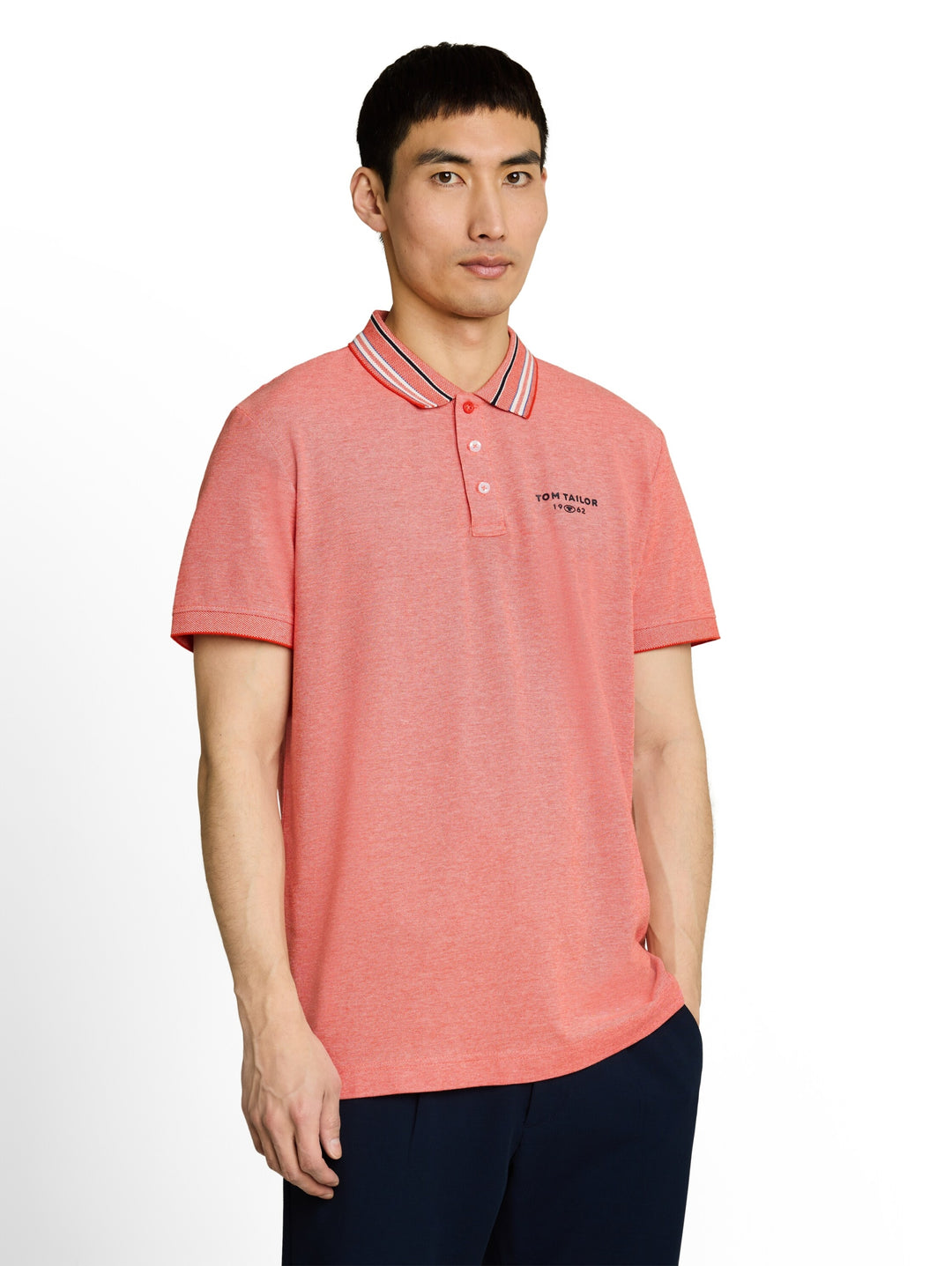 contrast polo, orange red 18787 Bild 6