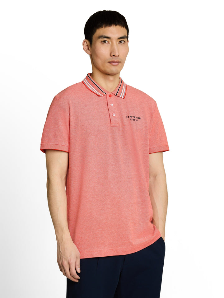 contrast polo, orange red 18787 Bild 6