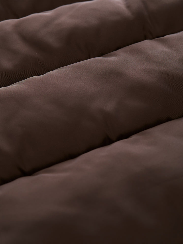 cosy puffer coat, java dark brown 13234 Bild 2
