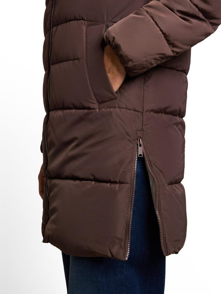 cosy puffer coat, java dark brown 13234 Bild 6