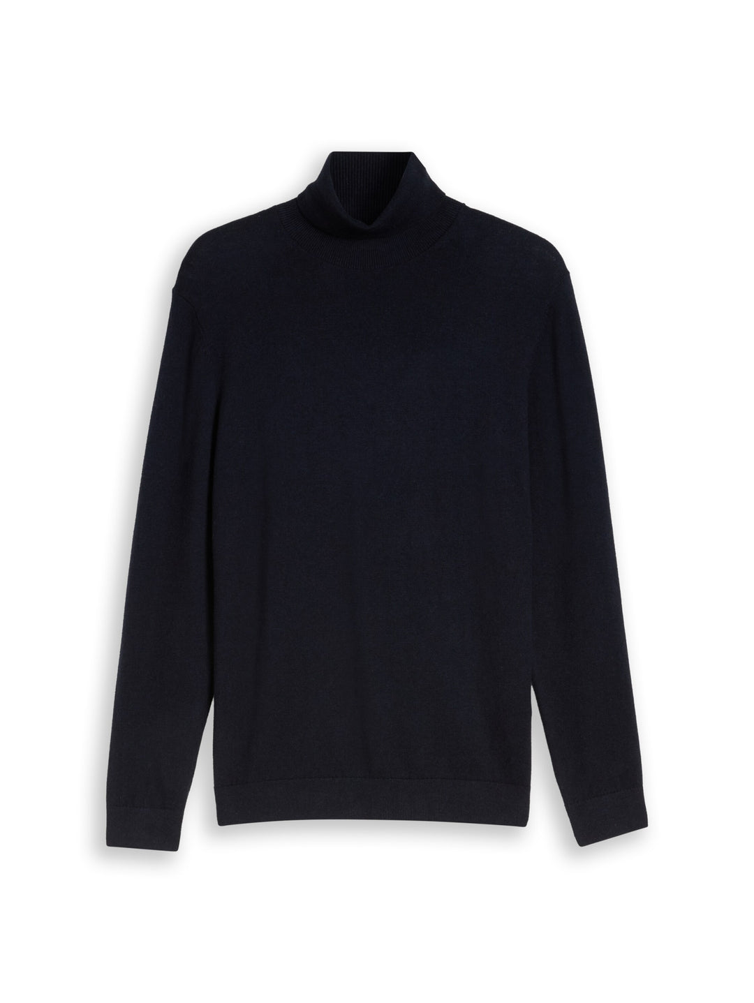 cotton cashmere turtle neck kn, Knitted Navy Melange 13160 Bild 1