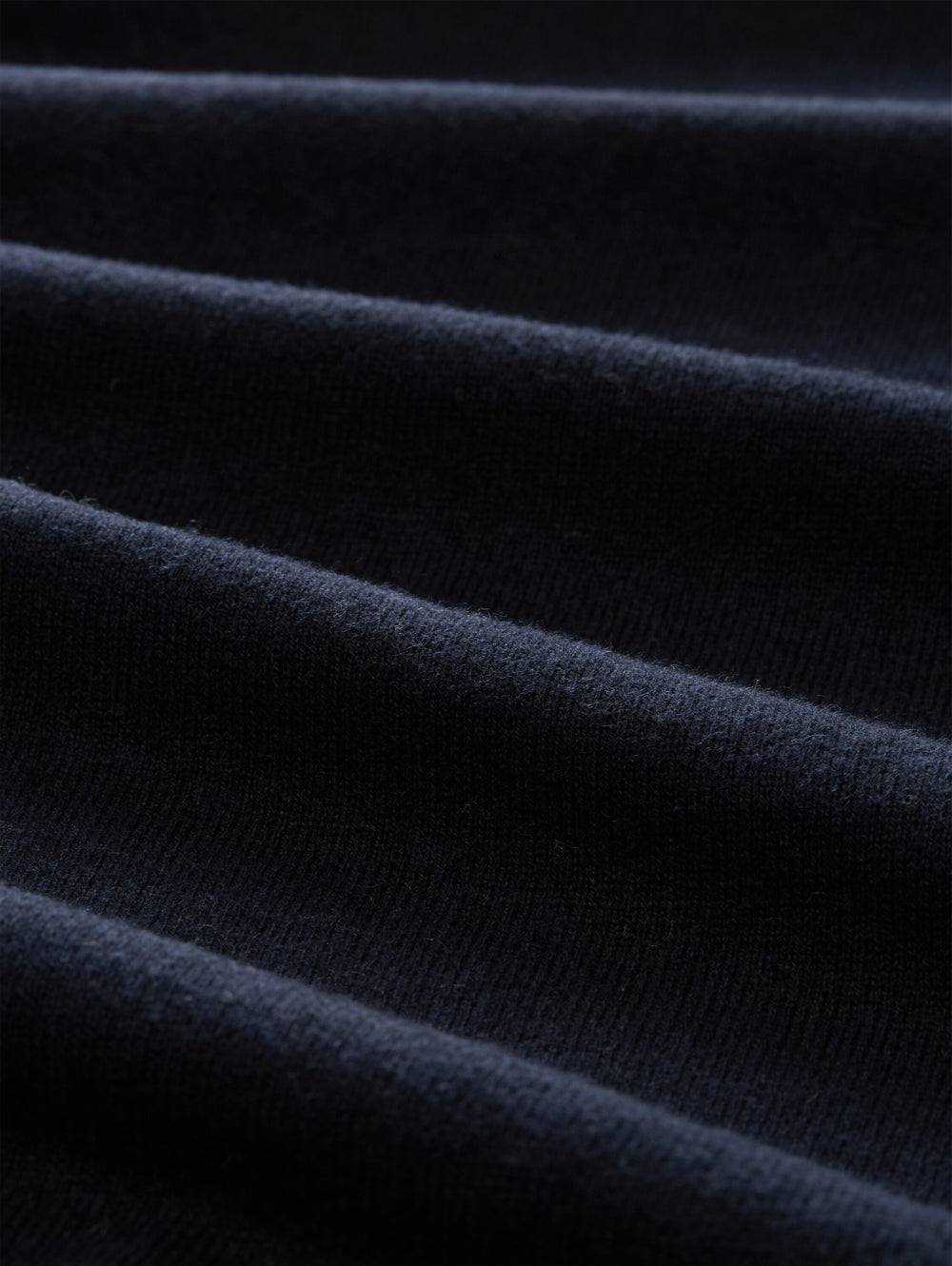 cotton cashmere turtle neck kn, Knitted Navy Melange 13160 Bild 2