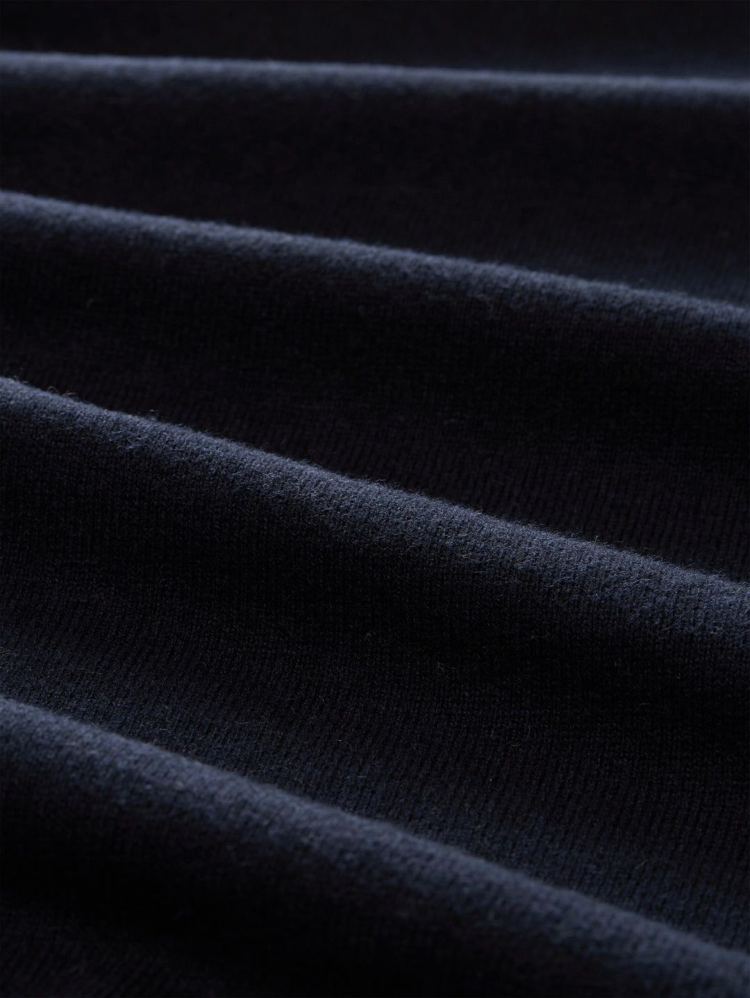 cotton cashmere turtle neck kn, Knitted Navy Melange 13160 Bild 2