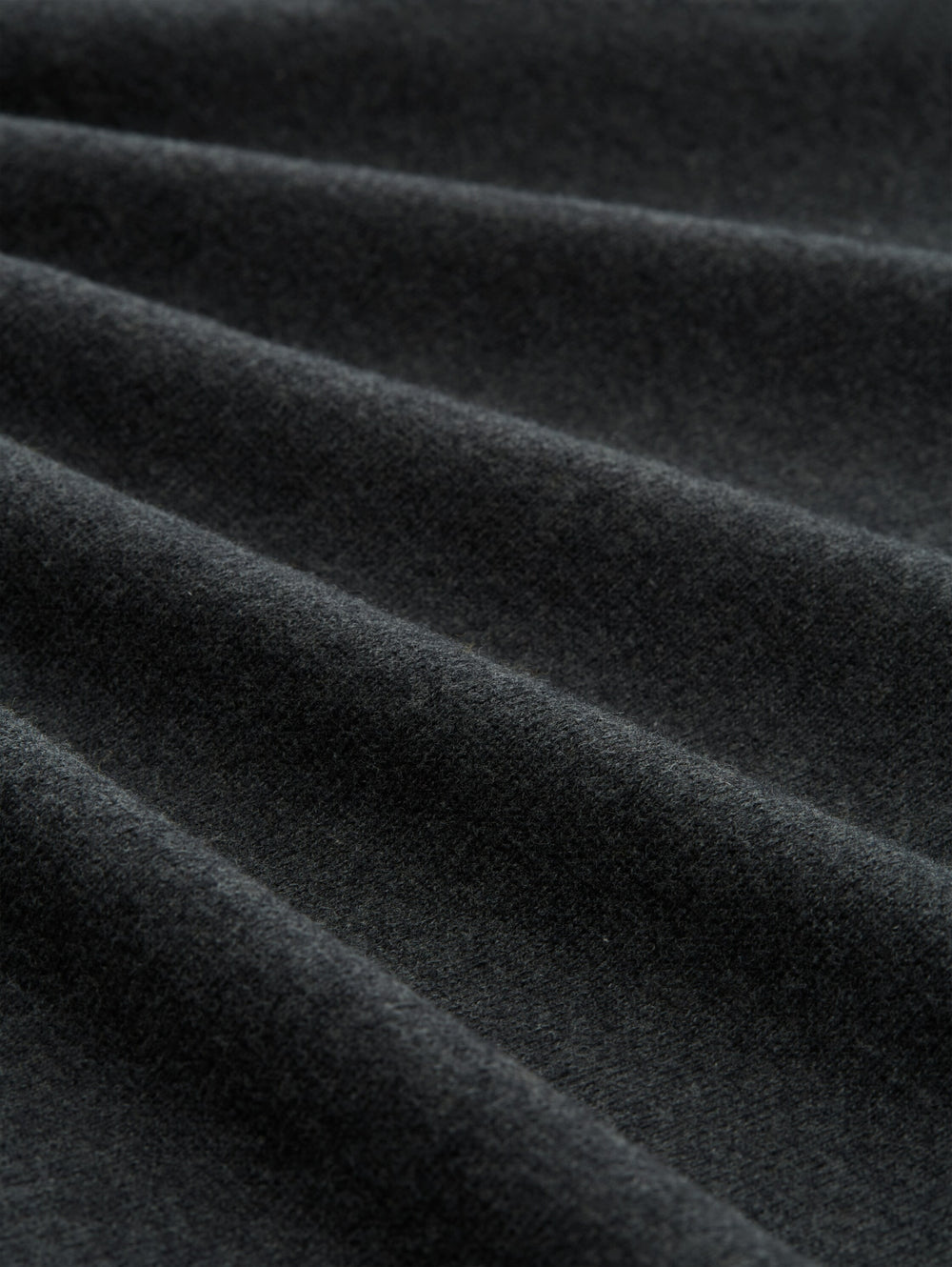 cotton cashmere zip jacket, Black Grey Melange 10617 Bild 2