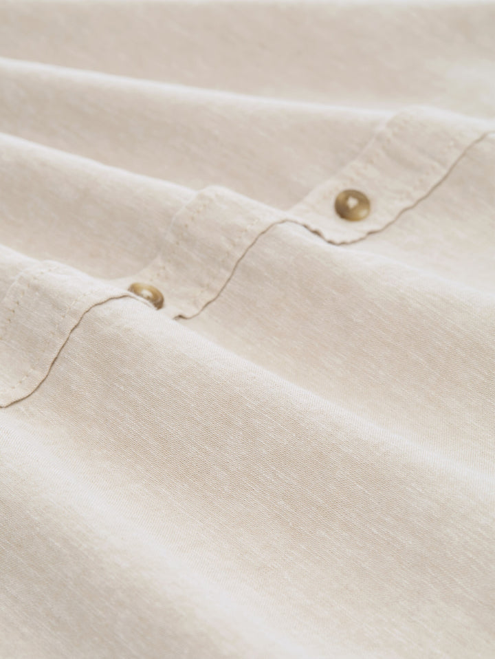 cotton linen shirt, cashew beige chambray 39587 Bild 2