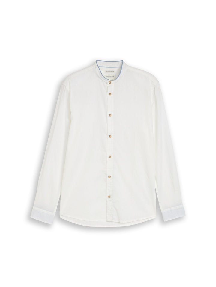 cotton linen shirt, White 20000 Bild 1