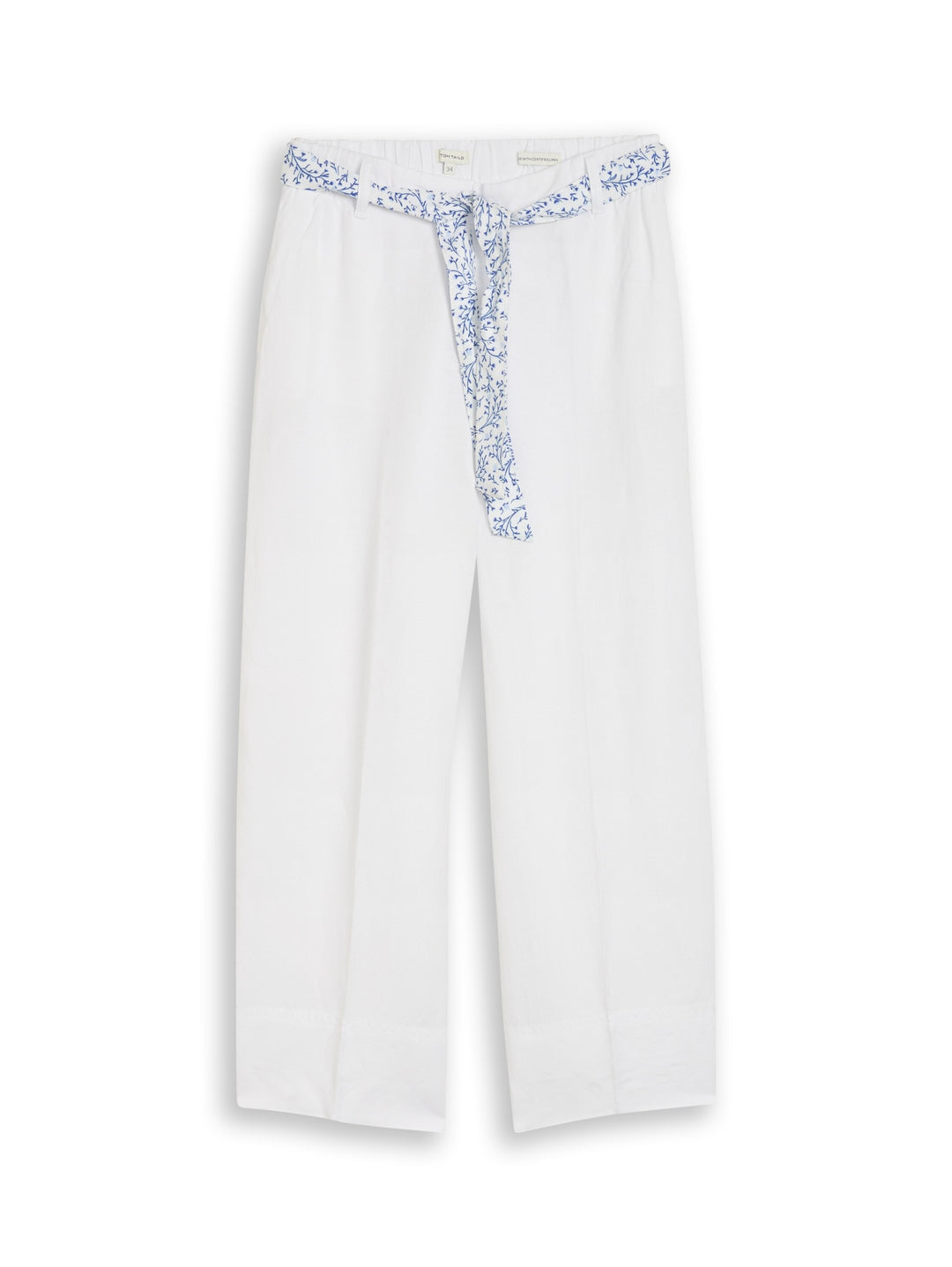 culotte linen pants, White 20000 Bild 1