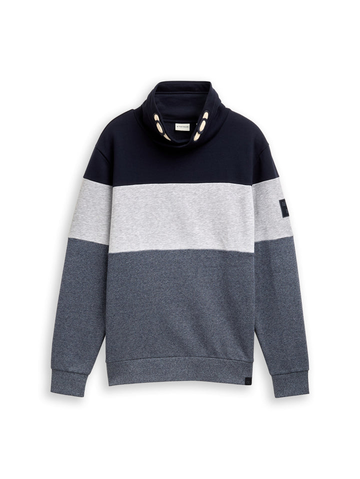 cutline snood, navy grindle structure 19932 Bild 1
