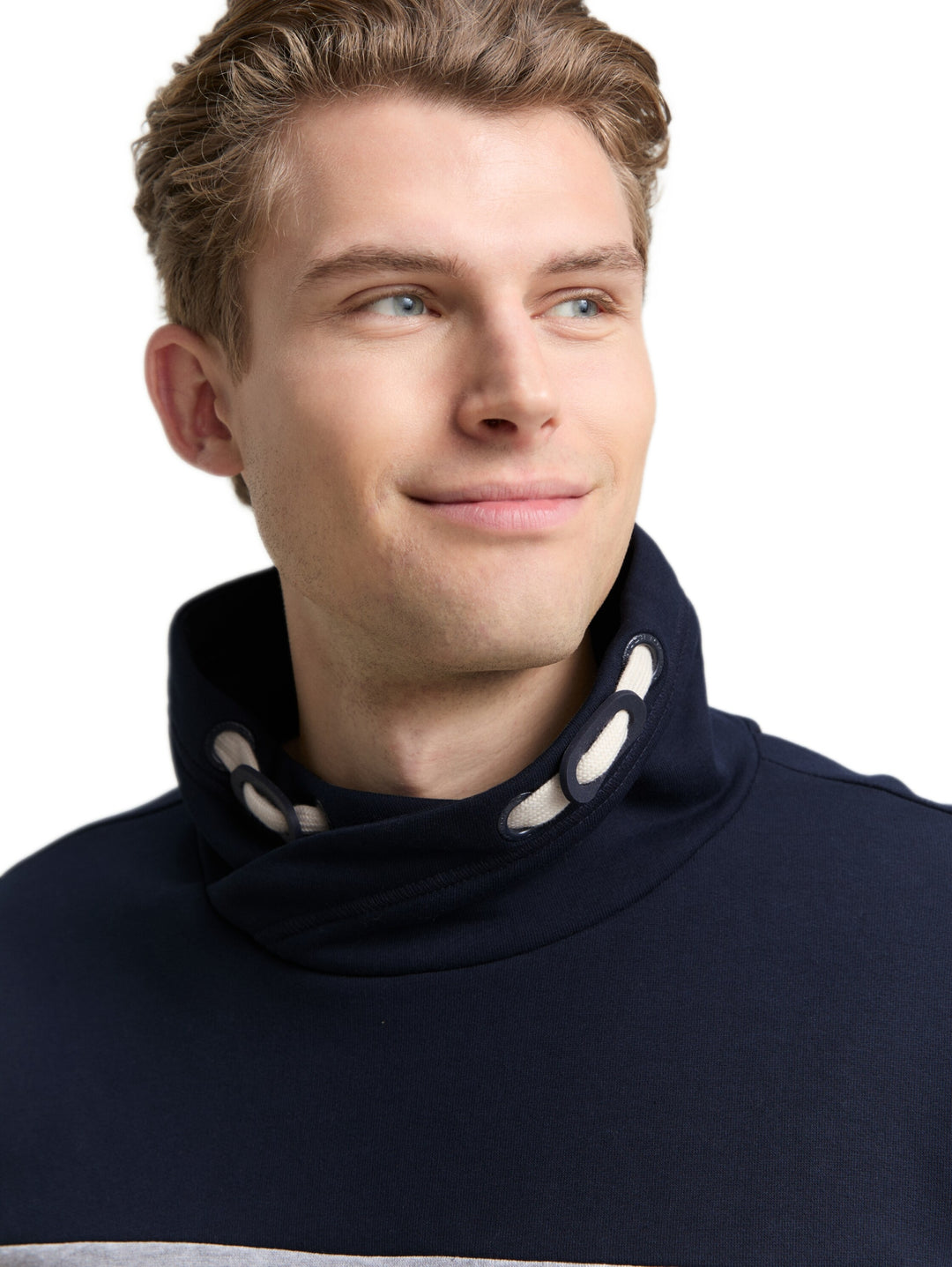 cutline snood, navy grindle structure 19932 Bild 6