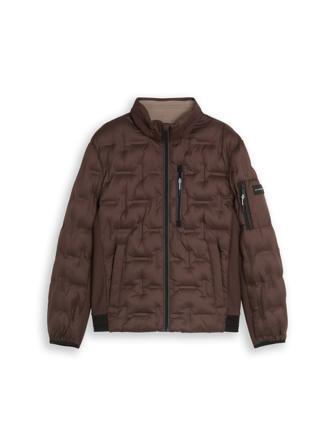 decorative hybrid jacket, java dark brown 13234 Bild 7