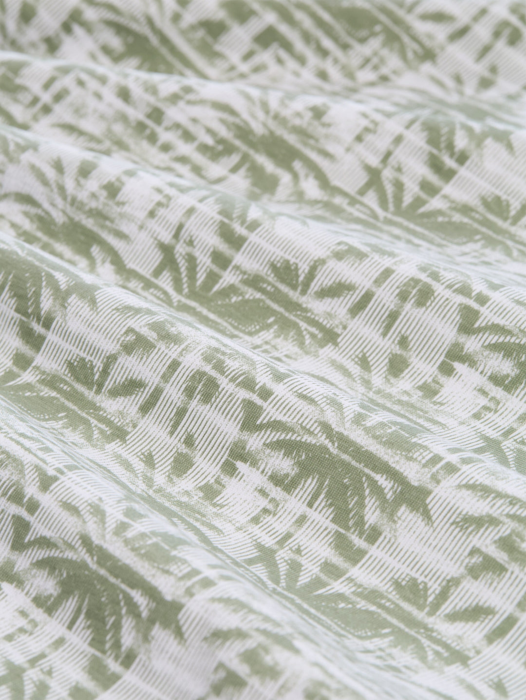 allover printed polo, sea spray stripy palm print 39499 Bild 2