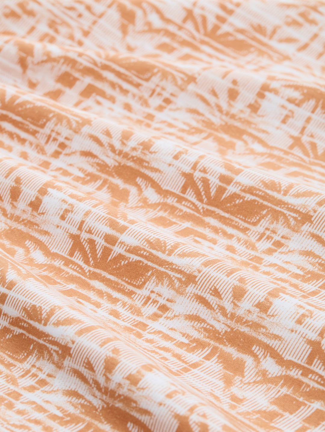 allover printed t-shirt, orange stripy palm print 39921 Bild 2