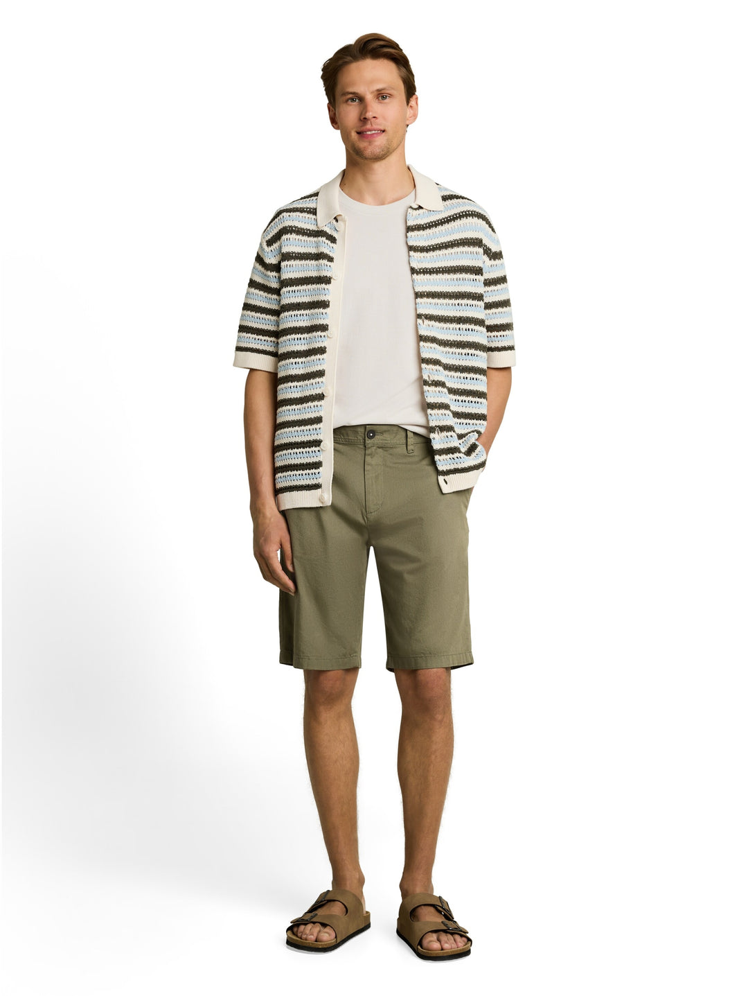 basic chino shorts, Oak Leaf Green 10314 Bild 5