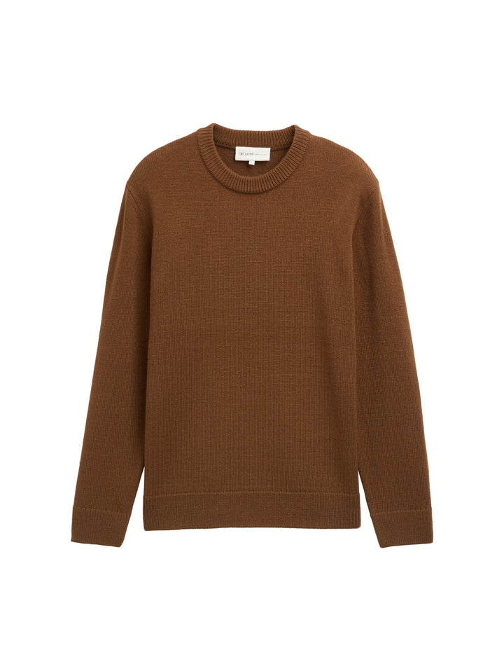 basic crew neck knit, Golden Clay 15033 Bild 1