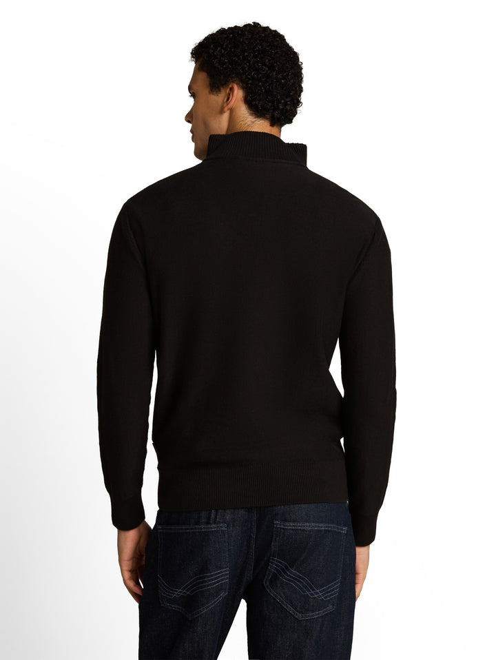 basic knit troyer, Black 29999 Bild 10